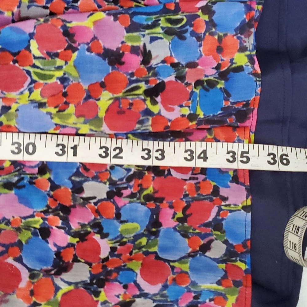 Nwt j crew water color floral cinch waist dress size s - Picture 5 of 13